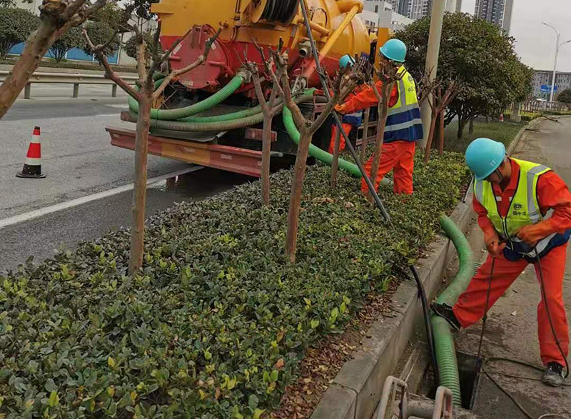 仙桃市政管道清淤